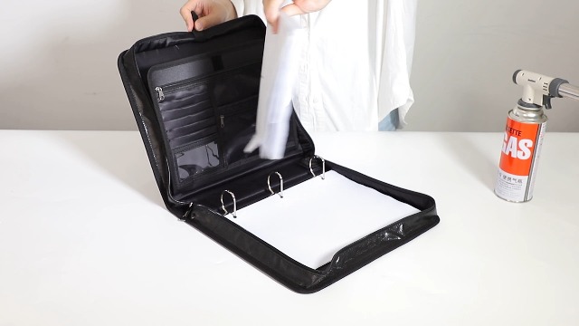 Amazon.com : Tamfile Fireproof 3 Ring Binder with Zipper, 1.5 Inch